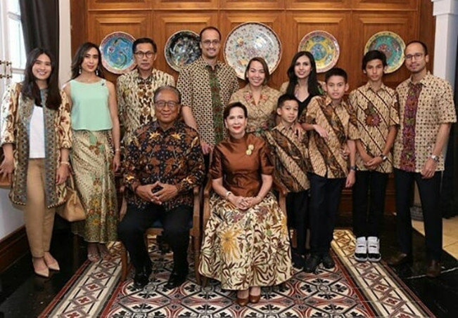 Keluarga Wiwoho Basuki. (Instagram)